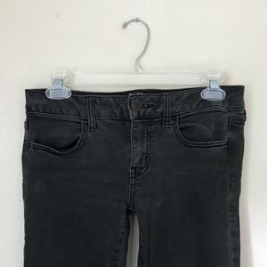 American Eagle Dark Gray Stretch Skinny Jeans